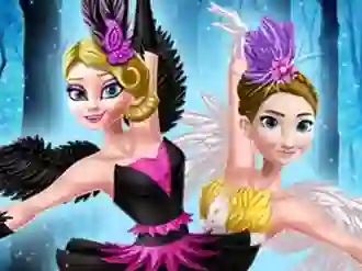 Trò chơi Ellie and Annie Black Swan and White Swan trực tuyến