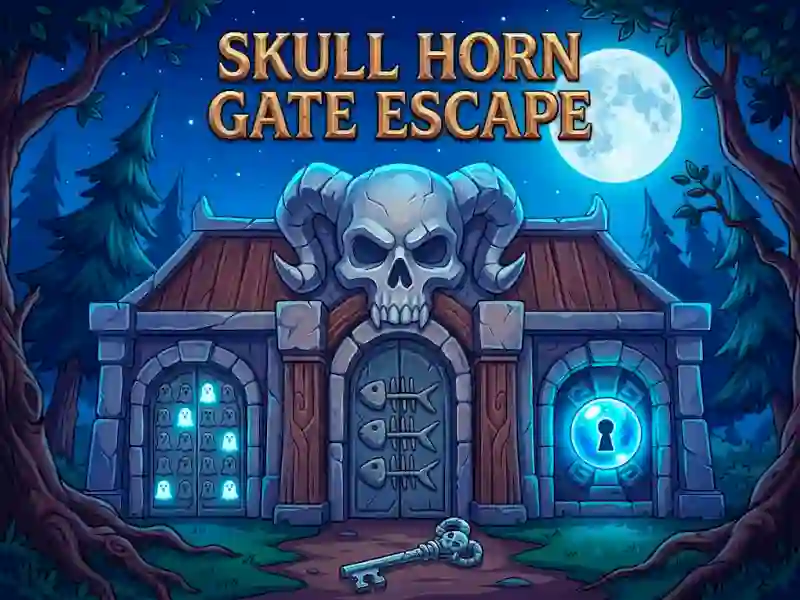 Trò chơi Skull Horn Gate Escape trực tuyến