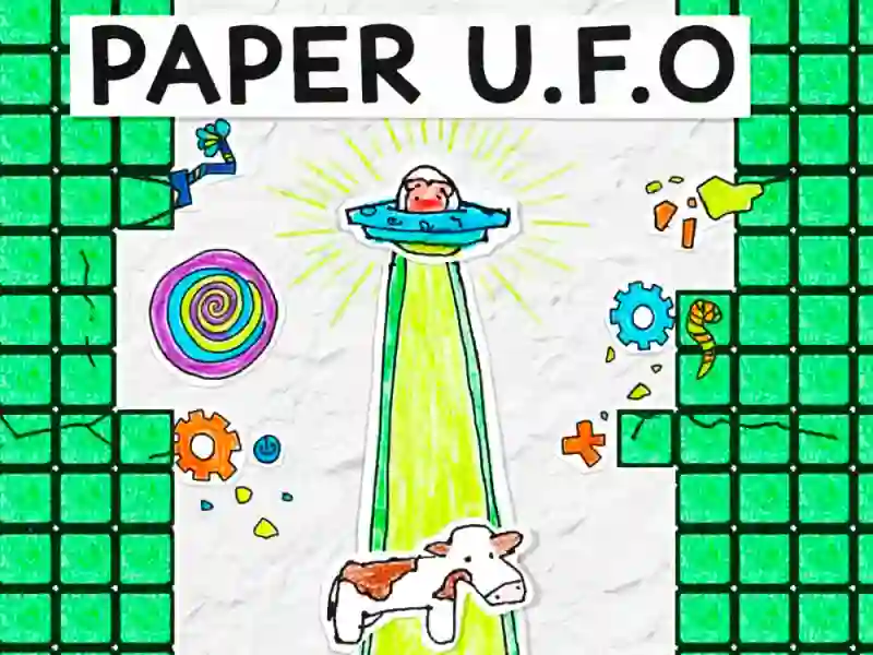 Trò chơi Paper U.F.O. trực tuyến