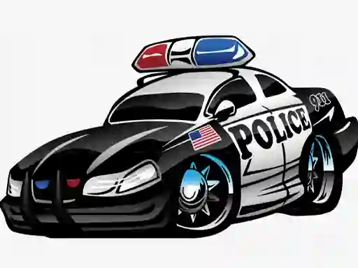 Trò chơi Police Cars Memory trực tuyến