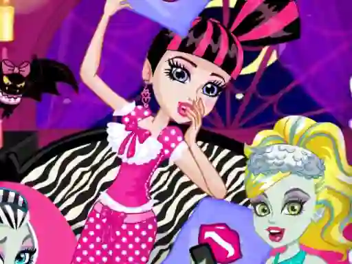 Trò chơi Monster Slumber Party Funny Faces trực tuyến