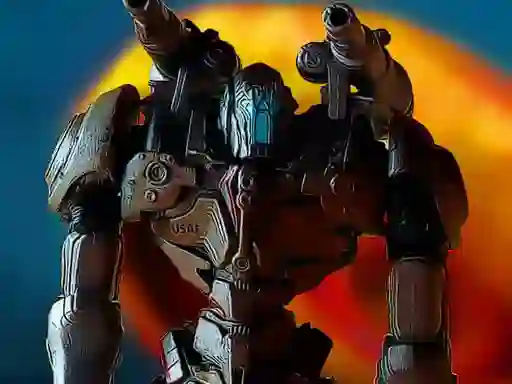Trò chơi Metal Robot Puzzle trực tuyến