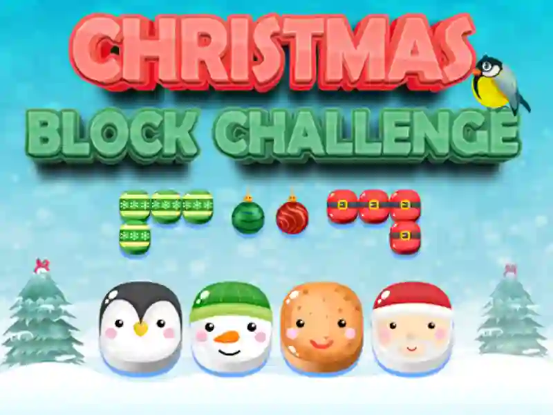 Trò chơi Christmas Block Challenge trực tuyến