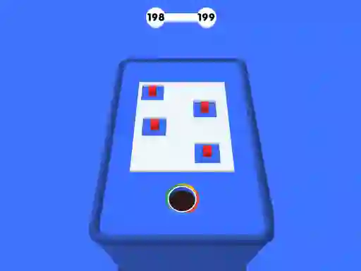 Trò chơi Hole 3d Color Block Game trực tuyến