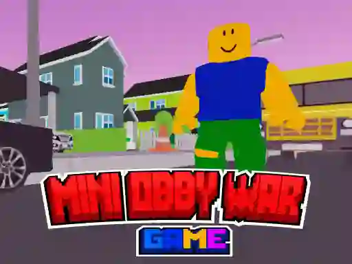 Trò chơi Mini Obby War Game trực tuyến