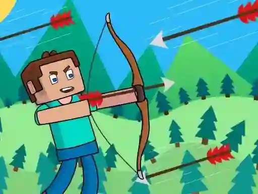 Trò chơi Noob Archer Monster Attack trực tuyến