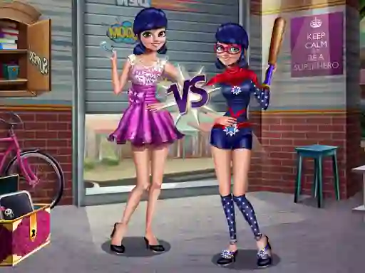 Trò chơi Princess vs Superhero trực tuyến