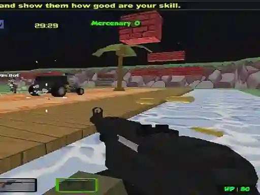 Trò chơi Blocky Combat Strike Zombie Multiplayer trực tuyến