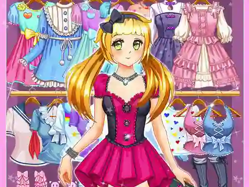 Trò chơi Anime Kawaii Dress Up trực tuyến