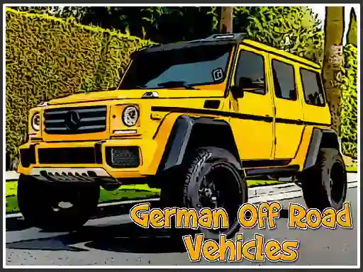 Trò chơi German Off Road Vehicles trực tuyến