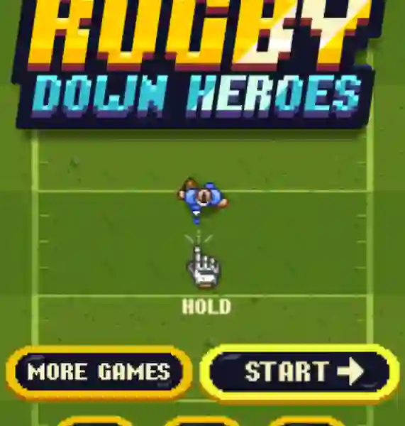Trò chơi Rugby Down Heroes trực tuyến