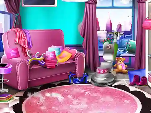 Trò chơi Girly House Cleaning trực tuyến