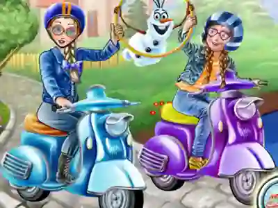 Trò chơi Princess Scooter Ride trực tuyến