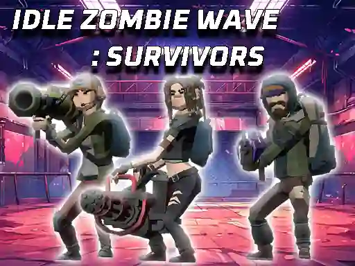 Trò chơi Idle Zombie Wave: survivors trực tuyến