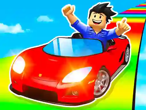 Trò chơi Epic Car Stunt Race Obby trực tuyến