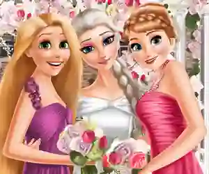 Trò chơi Eliza and princesses wedding trực tuyến