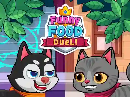 Trò chơi Funny Food Duel trực tuyến