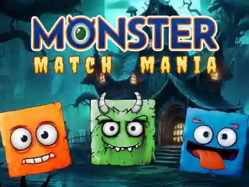 Trò chơi Monster Match Mania trực tuyến