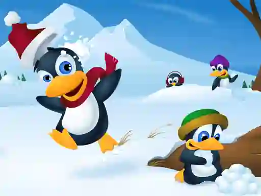 Trò chơi Cute Penguin Slide trực tuyến
