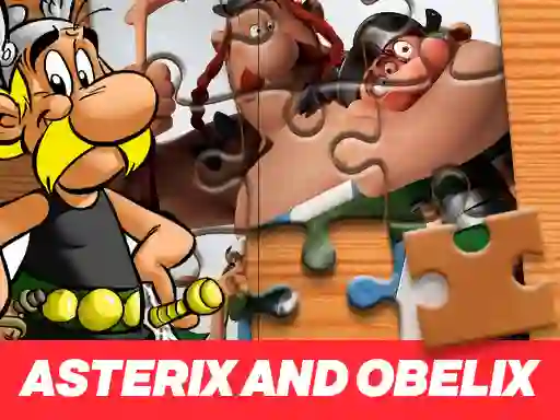 Trò chơi Asterix and Obelix Jigsaw Puzzle trực tuyến