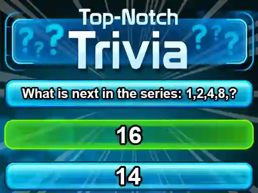 Trò chơi Top Notch Trivia trực tuyến