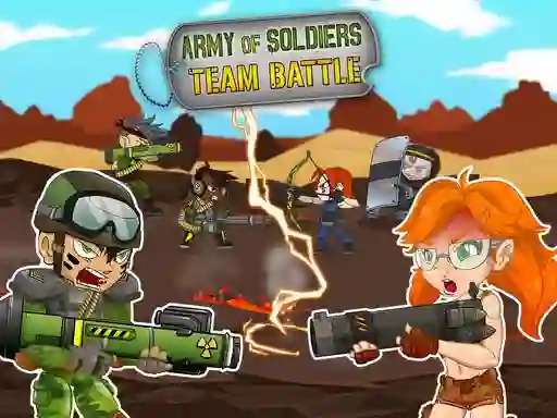 Trò chơi Army of soldiers: Team Battle trực tuyến