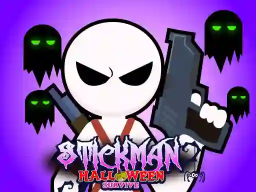 Trò chơi Stickman Halloween Survive trực tuyến