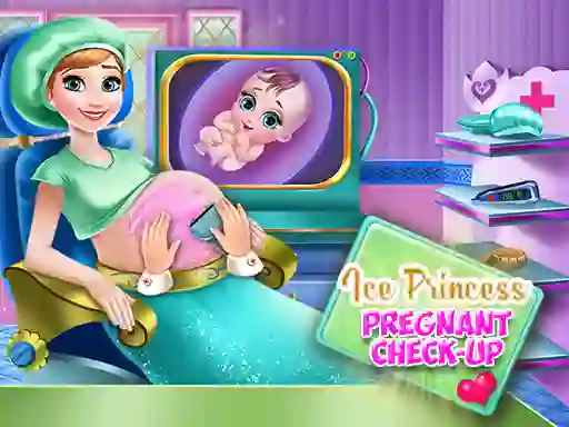 Trò chơi Ice Princess Pregnant Check Up trực tuyến