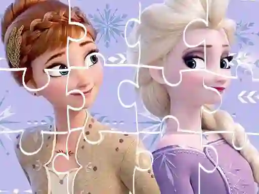 Trò chơi Frozen Sister Jigsaw trực tuyến