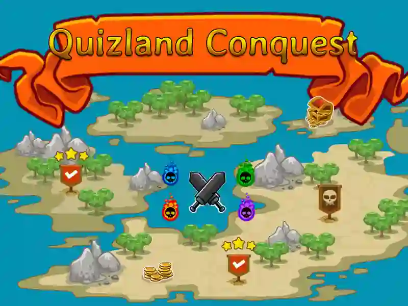 Trò chơi Quizland Conquest trực tuyến