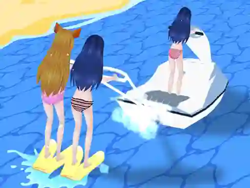 Trò chơi Girl Surfer 3D trực tuyến