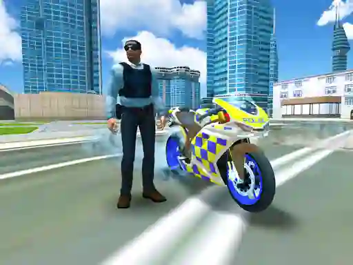 Trò chơi Police Motorbike Traffic Rider trực tuyến