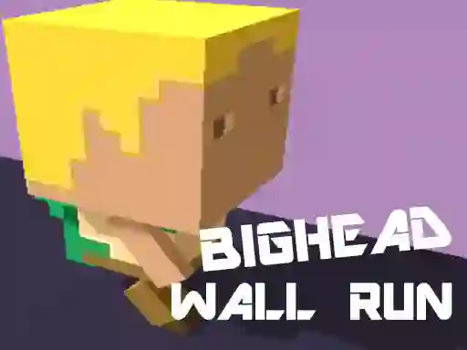 Trò chơi Bighead Wall Run trực tuyến
