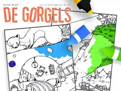 Trò chơi Coloring Gorgels trực tuyến