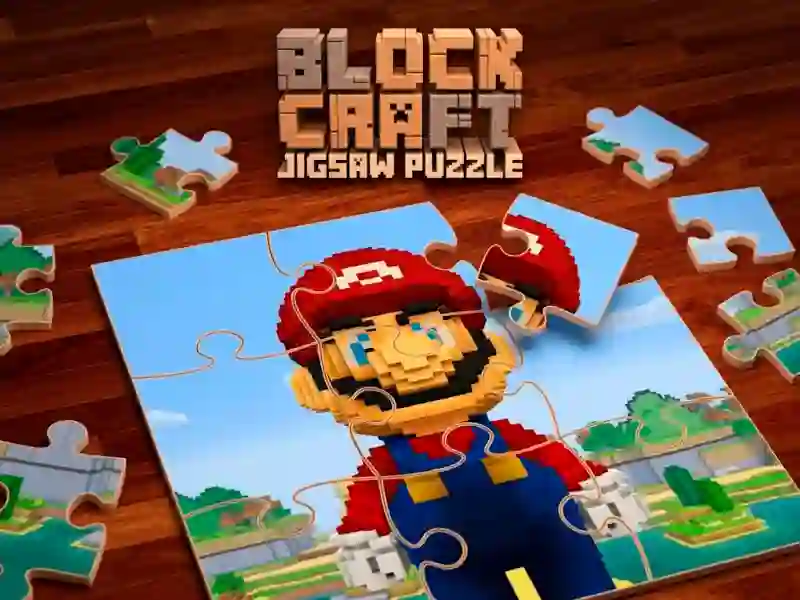 Trò chơi Block Craft Jigsaw Puzzle trực tuyến