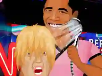 Trò chơi Donald Trump VS Hillary Clinton trực tuyến