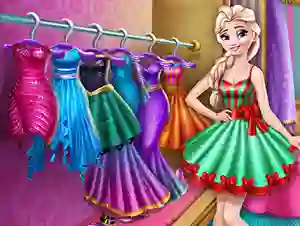 Trò chơi Ice Queen Wardrobe Cleaning trực tuyến