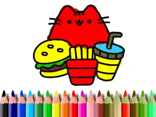 Trò chơi Back To School: Cute Cats Coloring trực tuyến