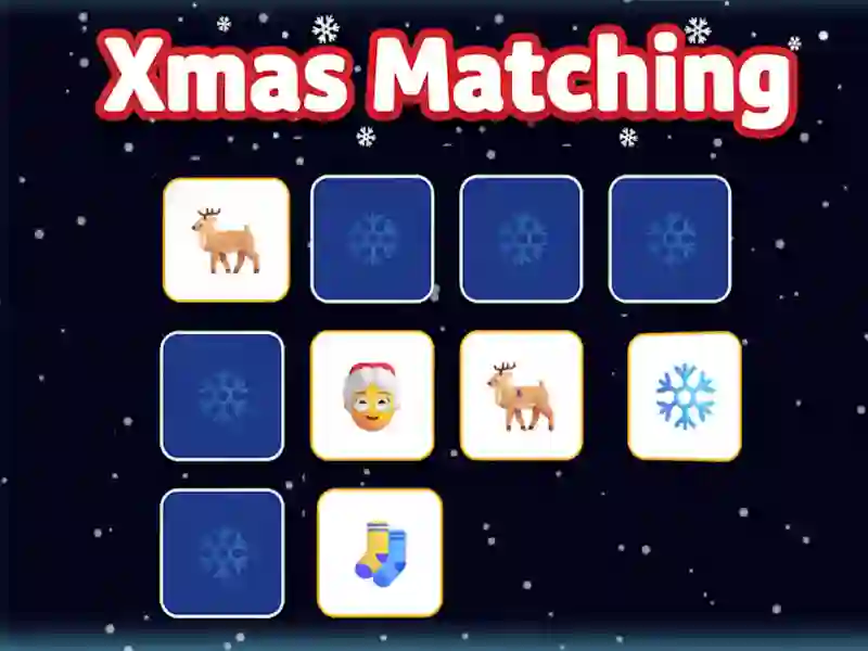 Trò chơi Xmas Matching trực tuyến