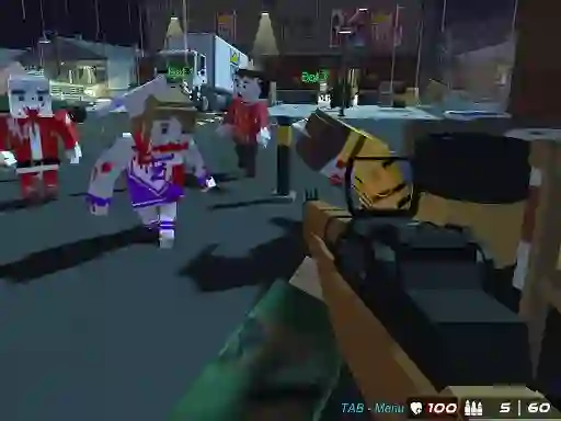 Trò chơi GunGame 24 Pixel trực tuyến