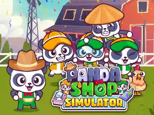 Trò chơi Panda Shop Simulator trực tuyến