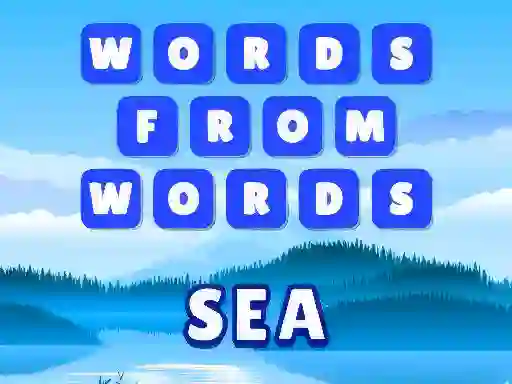 Trò chơi Words from words: Sea trực tuyến