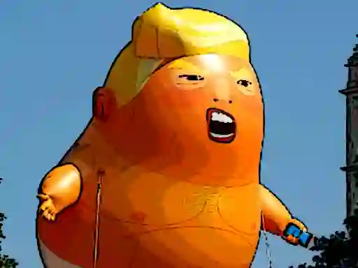 Trò chơi Trump Flying Adventure trực tuyến