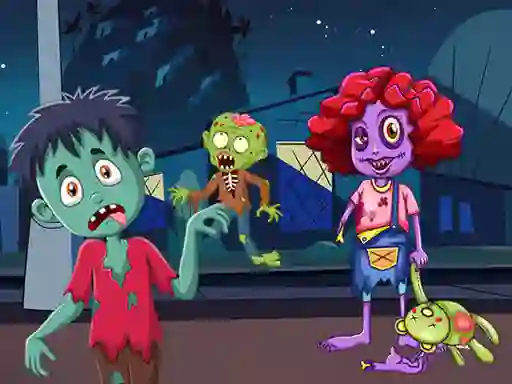 Trò chơi Zombie Fun Jigsaw trực tuyến