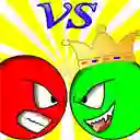 Trò chơi Red ball vs green king trực tuyến