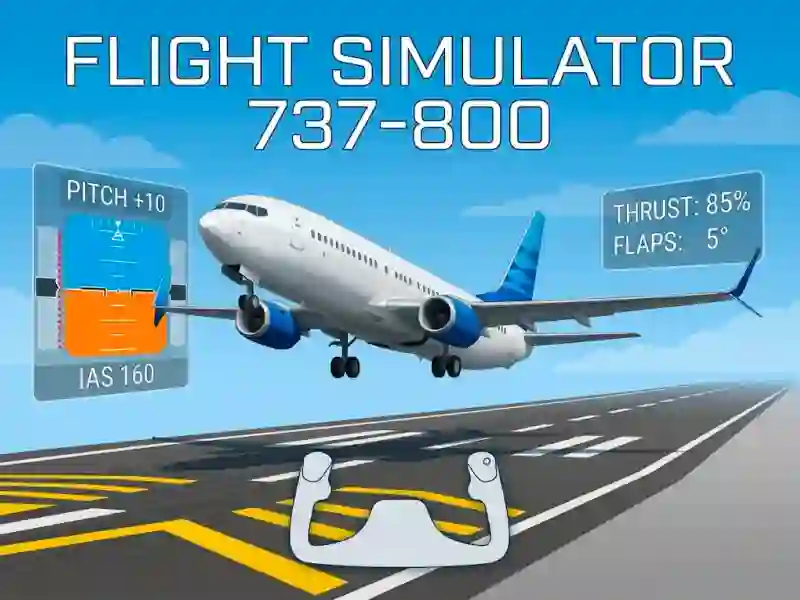 Trò chơi Flight Simulator 737-800 trực tuyến