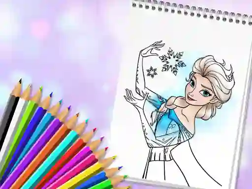 Trò chơi Amazing Princess Coloring Book trực tuyến
