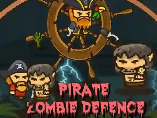 Trò chơi Pirate Zombie Defence trực tuyến