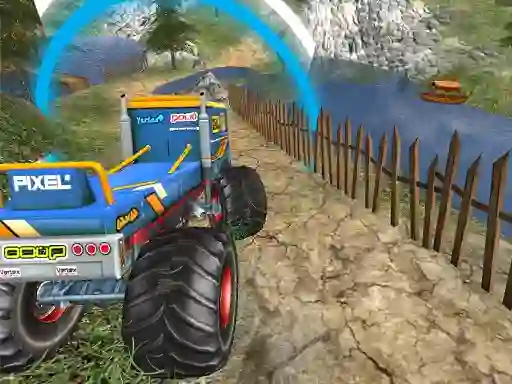 Trò chơi Monster Truck Offroad Driving Mountain trực tuyến