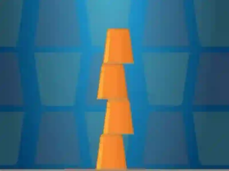 Trò chơi Cups Tower Builder trực tuyến